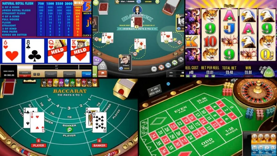 Tampilan kartu dan meja kasino untuk pengalaman mobile JKT303